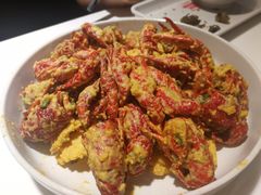 咸蛋黄焗虾-龙巢盱眙龙虾·牛蛙·烧烤宵夜(八卦岭店)