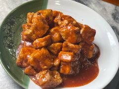 蒜蓉脆皮茄子-壹条龙饭庄台基厂店