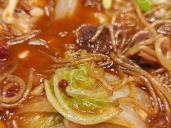 白菜粉条炖牛腩-天莱香牛小馆