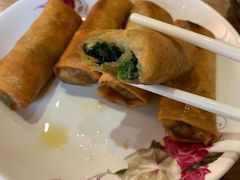 荠菜冬笋菌菇春卷-八珍手工水饺·妈妈的爱(传芳巷店)