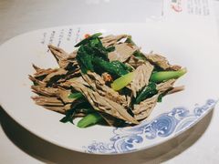 黑腐竹拌芥蓝-雲蜀龙阁·金牌水煮鱼(方庄店)