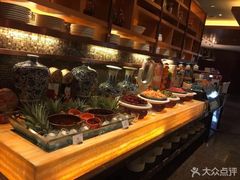 自助取餐区-岷山饭店-芝芝自助餐厅