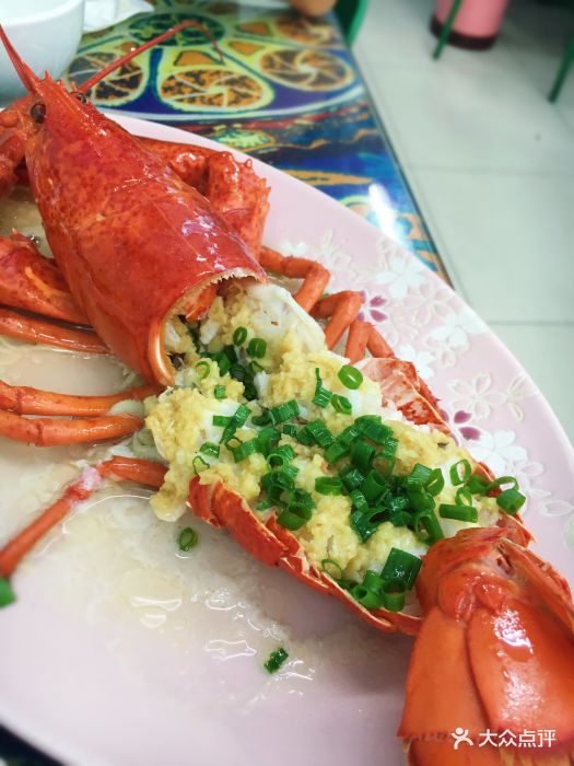 渔人乐海鲜(第一市场分店)-蒜蓉大龙虾图片-三亚美食-大众点评网