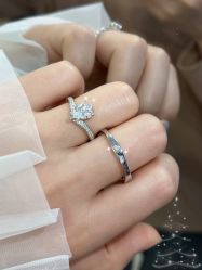 -LightOnly·培育钻石婚戒定制(天坛店)