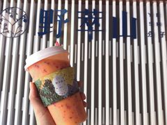 芒果红火龙卡士-野萃山·潮汕厚果汁(十亩地店)
