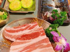 -围炉肉舍•炭烤活鳗•丹东海鲜烤肉(步行街店)