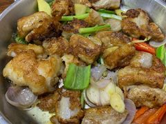 煎焗粉肠头-渔文乐农庄