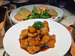 雪花糖醋里脊-绿茶餐厅(同成街华联店)
