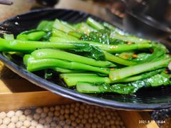 蒜蓉菜心-潮十三潮汕砂锅粥(高新四路大都荟店)