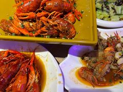 老武汉油焖大虾-可可大虾武汉土菜大排档(万松园1店)