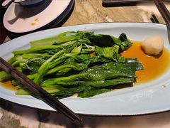 油淋脆菜心-绿茶餐厅(乐峰广场店)