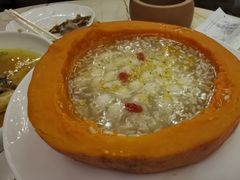 南瓜酒酿小圆子-玫瑰厅上海菜(兴国路店)