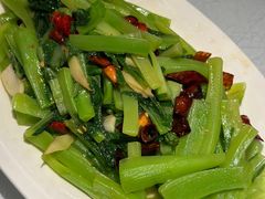 清炒笋尖-咪咪川菜(太乙路店)