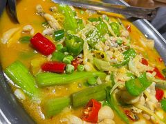 一锅大牛蛙（香辣味）-江味龙虾馆·裸蓝龙虾(南山店)