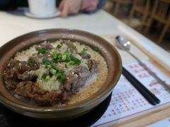 姜葱牛肉饭-膳心记-明火四宝煲仔饭(燕南店)