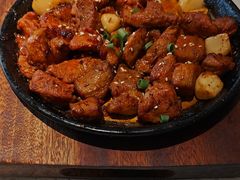 特色烤梅肉-船歌·鱼水饺青岛菜(金狮广场店)