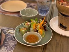 牛油果软壳蟹米纸卷-CHINCHIN 青青·泰国料理(万象食家店)