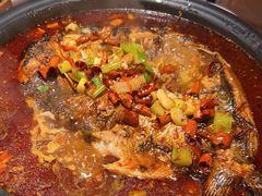 -探鱼·鲜青椒爽麻烤鱼(苏宁广场店)