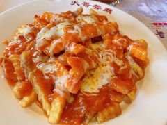 肉酱芝士焗薯条-大哥餐厅(西城花园店)