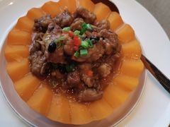 金沙瓜蒸排骨-御公馆中餐厅·点心·顺德菜·佛山东平保利洲际酒店