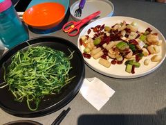 炝炒鸡毛菜-日上三甘(三里屯店)