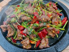 炒烤羊肉-五味轩菜馆(向西村西区108号楼店)