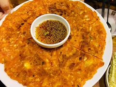 泡菜饼-喇喇排骨火锅·传统韩式脊骨汤(望京西园总店)