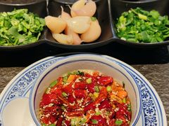 现炸辣椒油-清真·京华源铜锅涮肉(丰庆店)