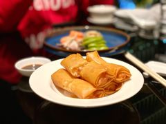 夏宫の鲜虾三丝春卷-夏宫中餐厅(静安香格里拉店)