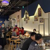 朝阳门坐满人的一家铜锅涮🥩