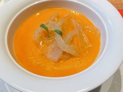 酸辣虾汤鱼翅-鲤院·新中式美学·庭院餐厅(夫子庙店)