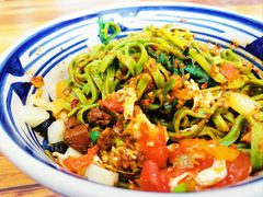 菠菜面三合一-同州大老碗手擀面(樱花广场店)