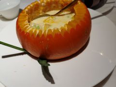 椰汁有机南瓜香芋茨实-闻见中国海南菜(K11店)