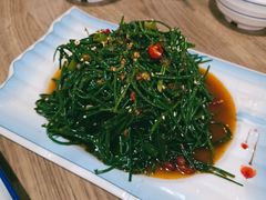 凉拌沙葱-海生炒面  盐池手抓羊肉馆(鼓楼南街店)