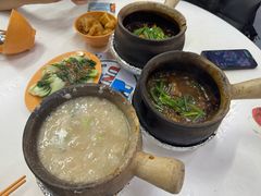 -长城砂煲田鸡粥