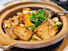 生啫豆腐大白菜-万龙洲海鲜(亚运村店)