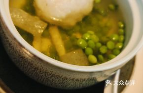 Spring Bamboo Shoots and Mandarin Fish Lion's Head