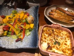 烤虾芒果沙拉-澳骄 Aussie Kitchen·手工披萨·西餐(国大店)