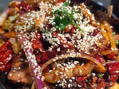 -探鱼·鲜青椒爽麻烤鱼(番禺万达店)