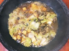 -粘豆包柴火铁锅炖