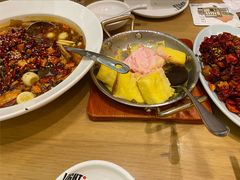 海鲜毛血旺-吕氏疙瘩汤·海鲜新鲁菜(凯德mall新都心店)