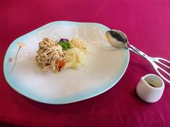 虾籽酱油捞鸡丝-RIVIERA 松鹤楼(外滩店)