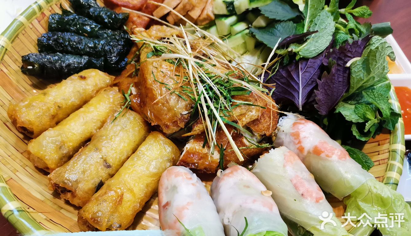 遇见正宗的越南菜