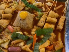 鱼饼火山炒年糕-包装马车·韩国料理·포장마차