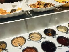 自助调料区-草原塞蛮羊火锅城(港湾店)