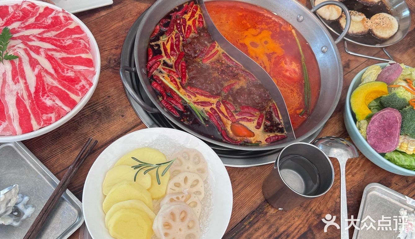 藏在城市里的田园火锅秘境🥘