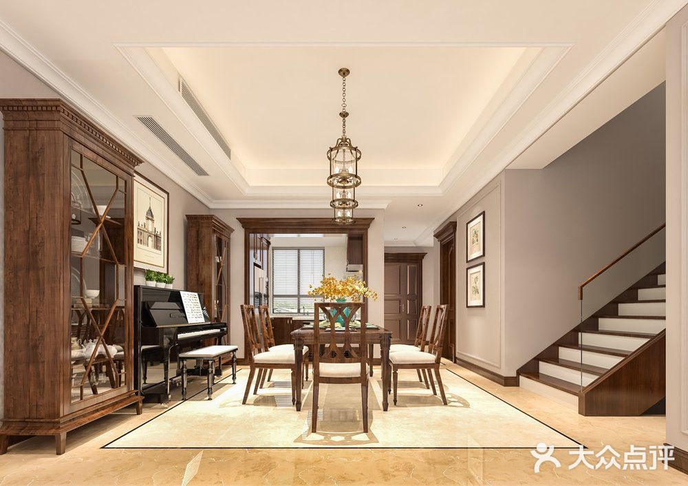 260平别墅装饰，营造一个温馨的书香之家！