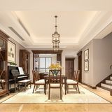 260平别墅装饰，营造一个温馨的书香之家！