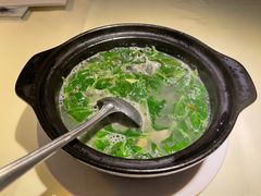 上汤皮蛋煮枸杞叶-百味馆·粤菜·湛江菜(后海花园店)