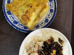 葱油蛋饼-老客满蛋饼(双塔市集店)